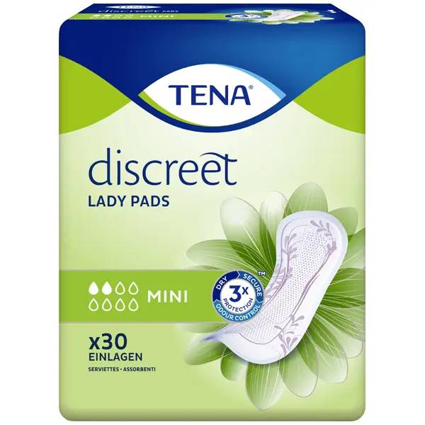 Ein Bild von Tena Lady Discreet Mini Slipeinlage - 160 ml