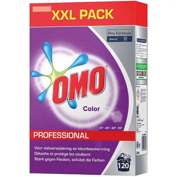 Diversey OMO Professional Color Buntwaschmittel - 8,4 kg