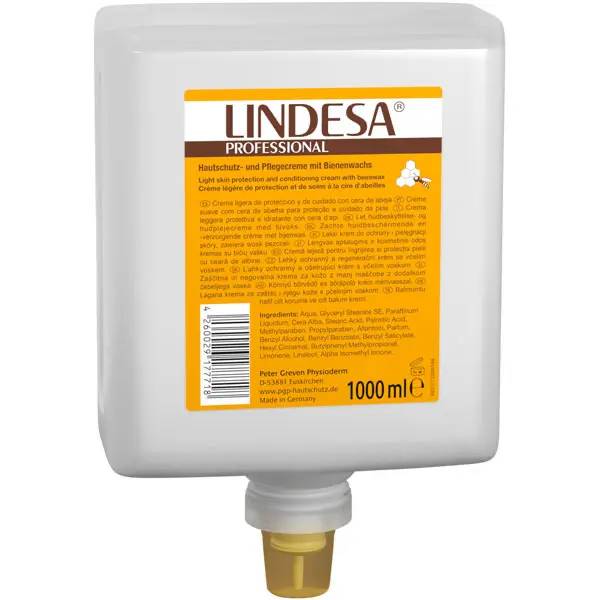 Ein Bild von Greven LINDESA PROFESSIONAL Hautschutz- & Pflegecreme - 1 Liter