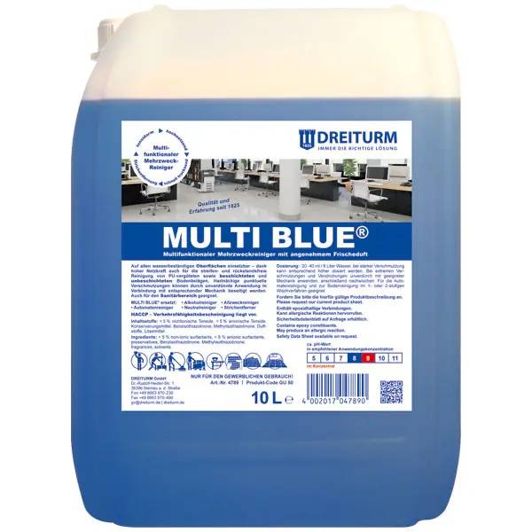 Ein Bild von Dreiturm MULTI BLUE Universalreiniger - 10 Liter