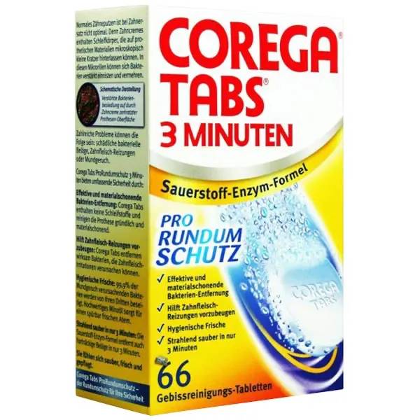 Ein Bild von COREGA TABS 3-Minuten - 66 Tabs