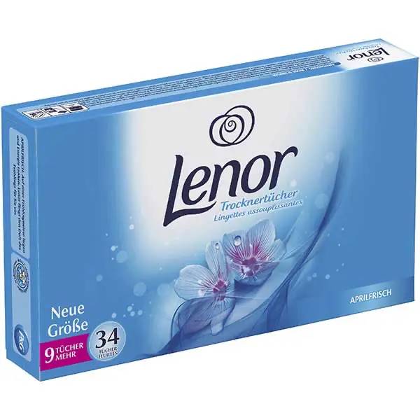 Lenor Aprilfrisch Trocknertücher - 34 Tücher