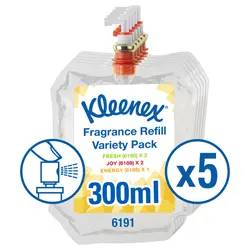 Ein Bild von Kleenex Duftmix Nachfüllpack - 5x300 ml