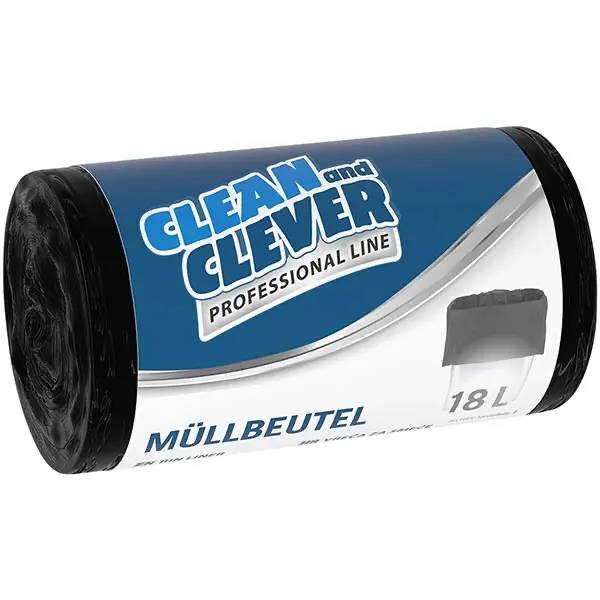 Ein Bild von CLEAN and CLEVER PROFESSIONAL Müllbeutel PRO74 - 18 Liter