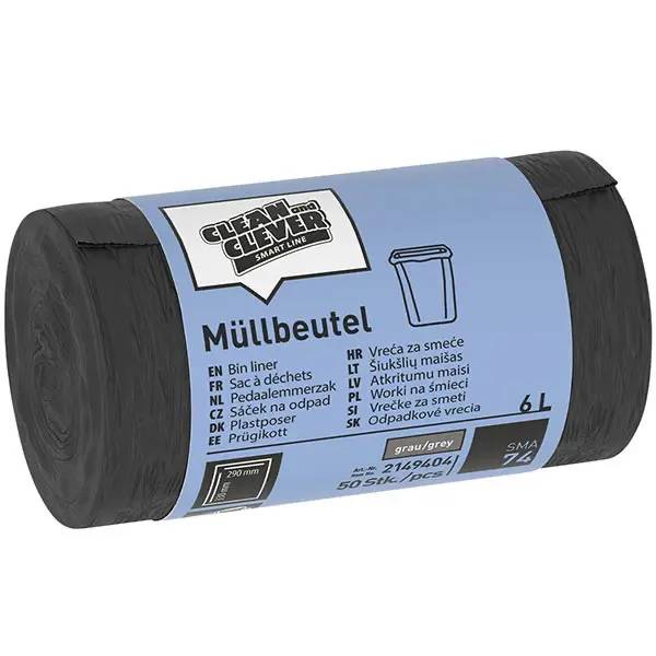 Ein Bild von CLEAN and CLEVER SMART Müllbeutel SMA74 - 6 Liter