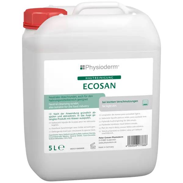 Ein Bild von Greven Physioderm ECOSAN Hautreiniger - 5 Liter