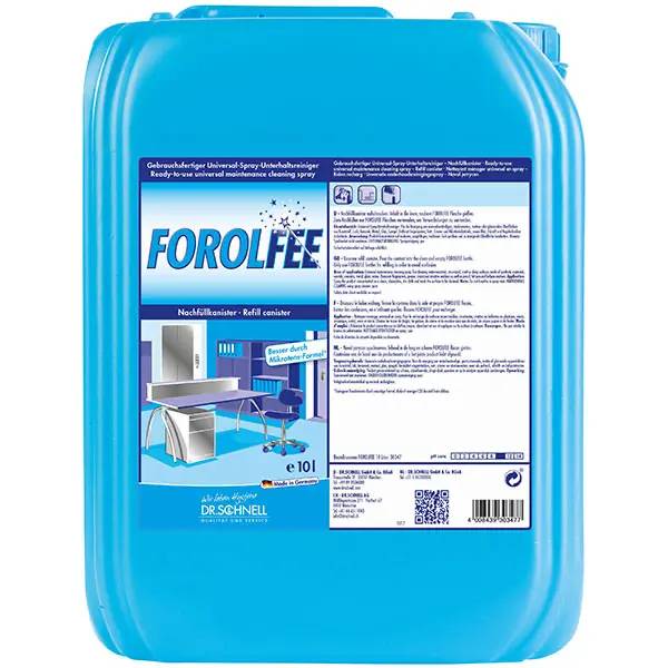 Ein Bild von Dr. Schnell FOROLFEE Universal-Spray-Unterhaltsreiniger - 10 Liter