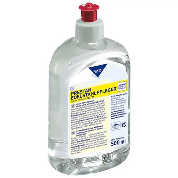 Ein Bild von Kleen Purgatis Prestan Edelstahlpfleger - 500 ml