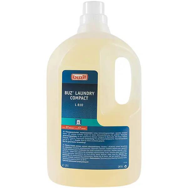 Ein Bild von Buzil BUZ LAUNDRY COMPACT L 810 Flüssigwaschmittel - 2 Liter