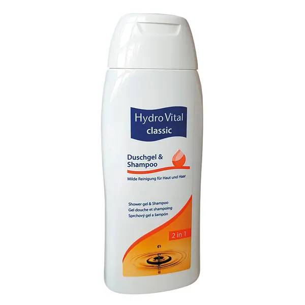 Ein Bild von HydroVital HydroVital Classic Duschgel & Shampoo - 200 ml