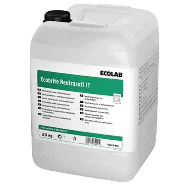 Ein Bild von Ecolab Ecobrite Neutrasoft IT Weichspüler - 20 kg