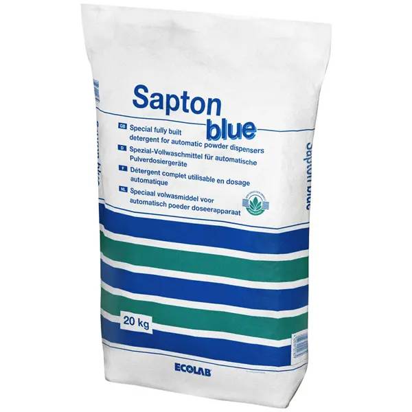 Ein Bild von Ecolab Sapton blue Spezial-Vollwaschmittel - 20 kg