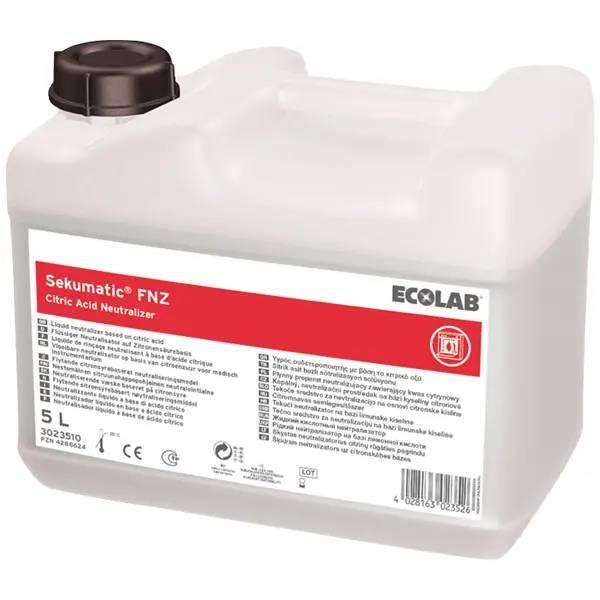 Ein Bild von Ecolab Sekumatic FNZ Neutralisationsmittel - 5 Liter