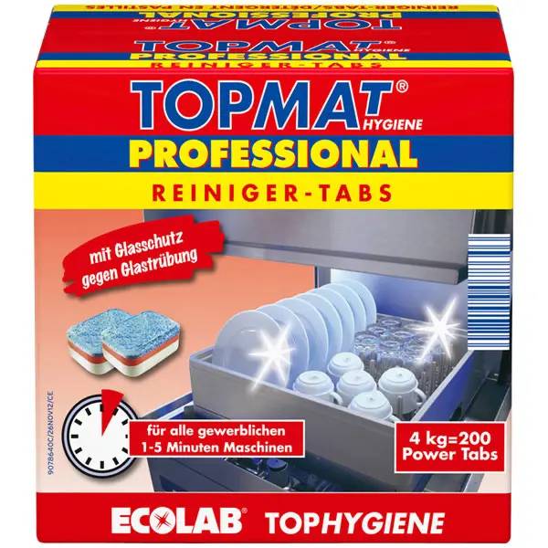 Ecolab Topmat PROFESSIONAL Reiniger Tabs - 200x20 g