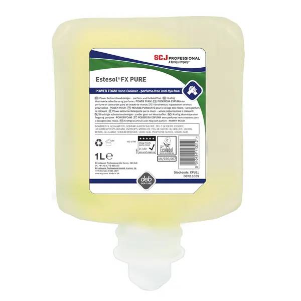 SC Johnson Estesol FX Pure Schaum-Handreiniger - 6x1 Liter