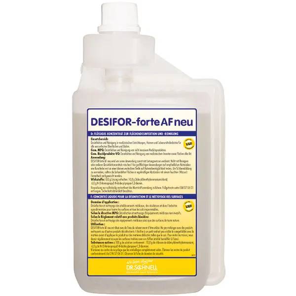 Ein Bild von Dr. Schnell DESIFOR-forte AF neu Flächendesinfektion - 1 Liter