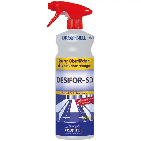 Dr. Schnell DESIFOR-SD Oberflächen-Desinfektionsreiniger - 500 ml