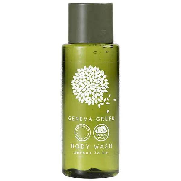 Ein Bild von Geneva Green Body Wash - 300x30 ml