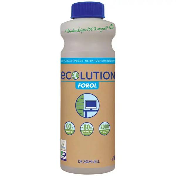 Ein Bild von Dr. Schnell ECOLUTION Forol Universalreiniger - 1 Liter