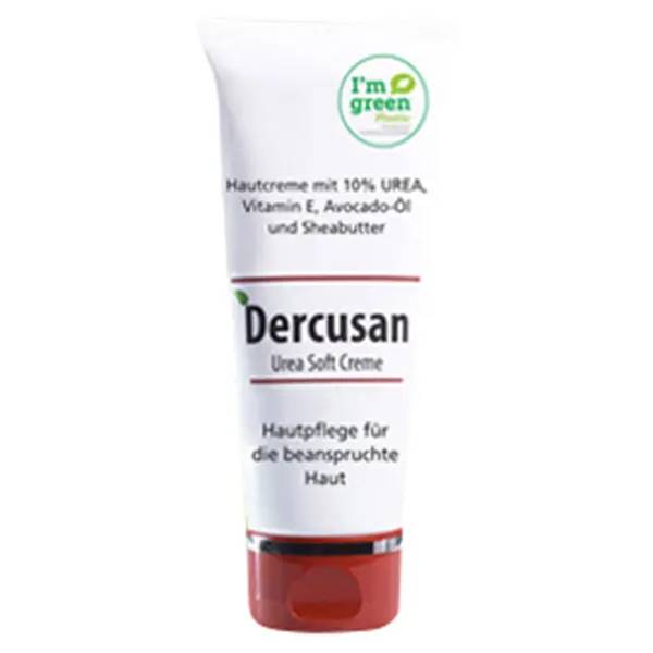 Ein Bild von Dercusan Dercusan Urea Soft Creme - 100 ml