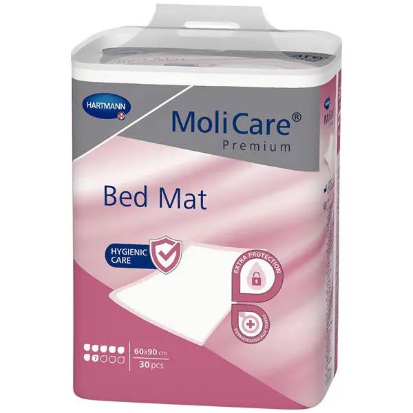 Ein Bild von Hartmann MoliCare Bed Mat Premium 7 Krankenunterlage - 60x90 cm