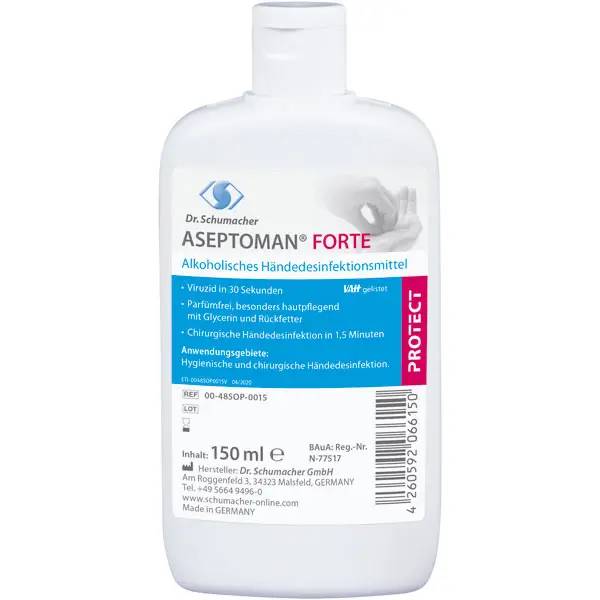 Ein Bild von Dr. Schumacher ASEPTOMAN FORTE Händedesinfektionsmittel - 150 ml