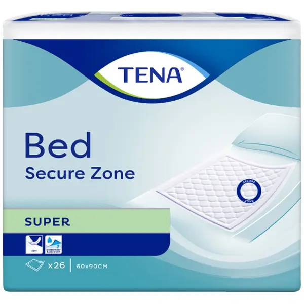 Ein Bild von Tena Bed Secure Super - 60x90 cm