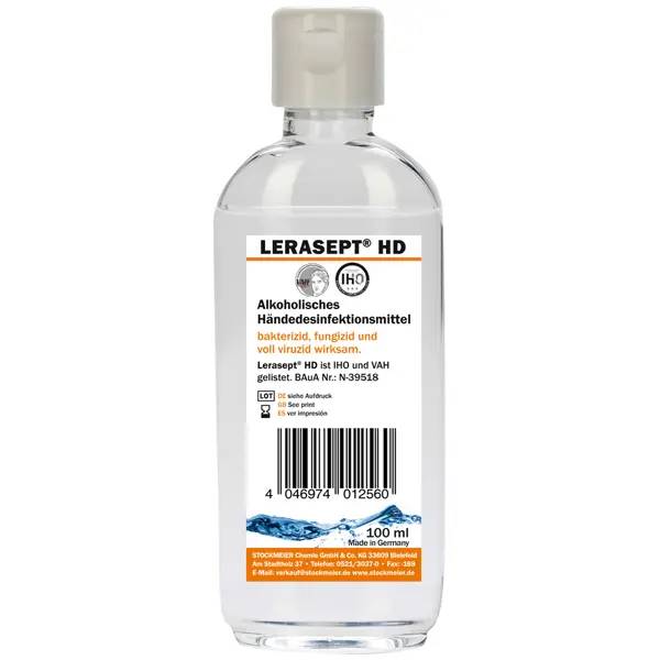 Ein Bild von Stockmeier Lerasept HD Händedesinfektionsmittel - 100 ml