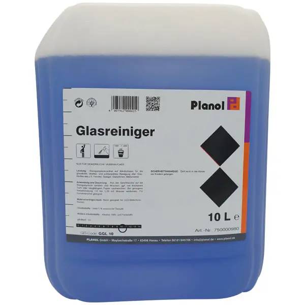 Ein Bild von Planol Glasreiniger - 10 Liter