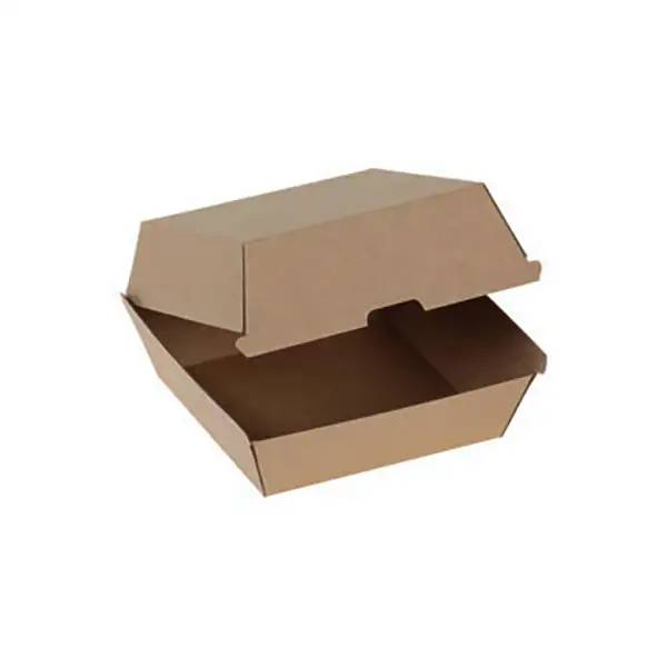 Ein Bild von naturesse Hamburger Box braun - 12 x 12 x 7,5 cm