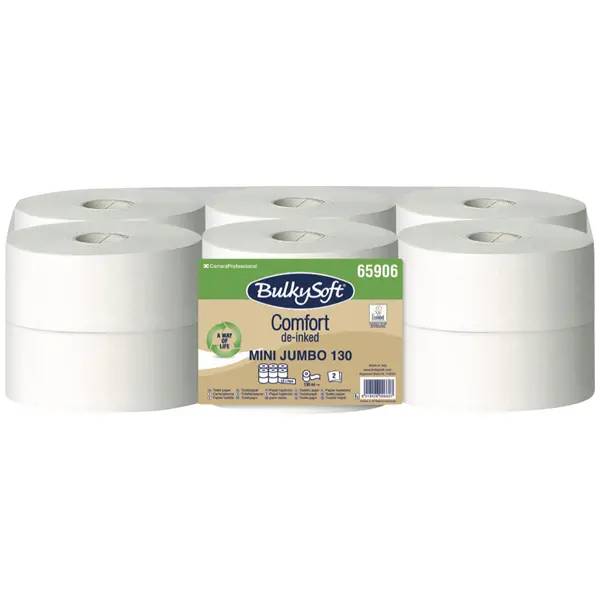 BulkySoft Mini-Jumbo-Toilettenpapier weiß - 2-lagig