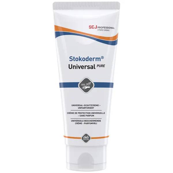 Ein Bild von SC Johnson Stokoderm UNIVERSAL PURE Schutzcreme - 100 ml