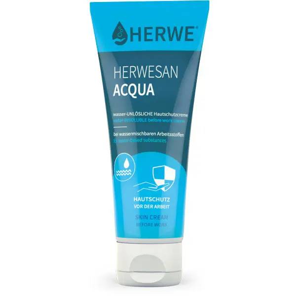 Ein Bild von Herwe Herwesan Acqua Hautschutzcreme - 100 ml