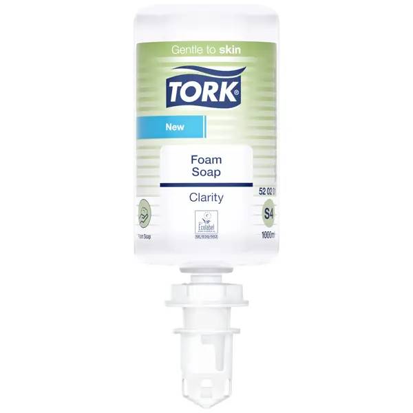 Ein Bild von Tork S4 Clarity Hand Washing Foam Soap - 6x1 Liter