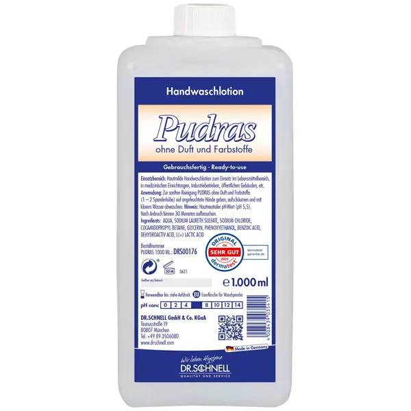 Dr. Schnell Pudras Handwaschlotion - 1 Liter