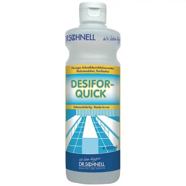 Ein Bild von Dr. Schnell DESIFOR-QUICK Flächendesinfektion (Euroflasche) - 500 ml