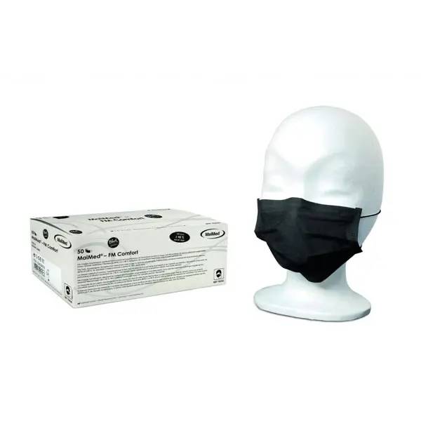 MaiMed-FM Comfort OP-Maske - schwarz