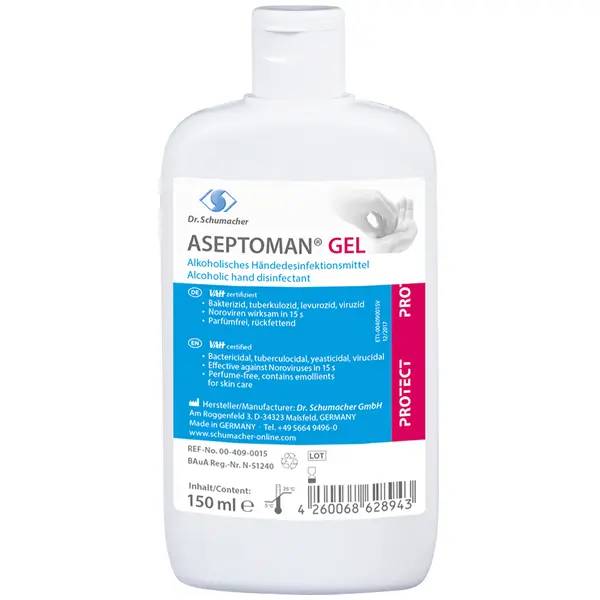 Dr. Schumacher Aseptoman GEL Händedesinfektionsmittel - 150 ml