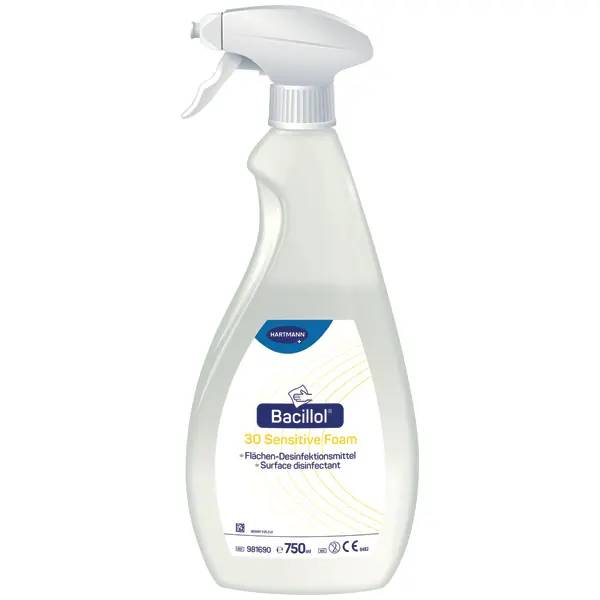 Ein Bild von Hartmann Bacillol 30 Sensitive Foam Schnelldesinfektion - 750 ml