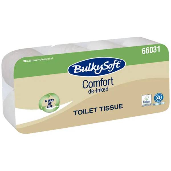 Ein Bild von BulkySoft comfort Toilettenpapier weiß - 3-lagig