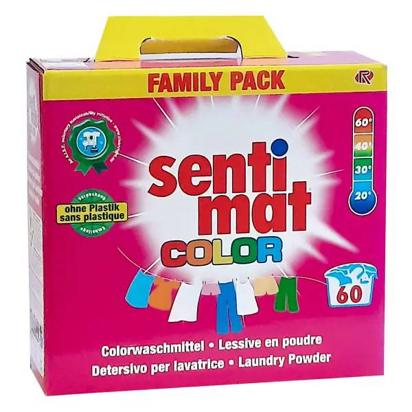 senti mat Color Fein- & Buntwaschmittel - 3,3 kg