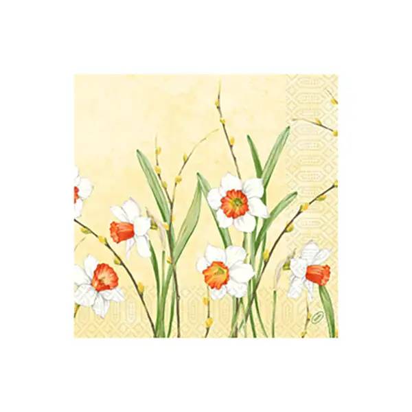 Ein Bild von Duni Serviette - Daffodil Joy