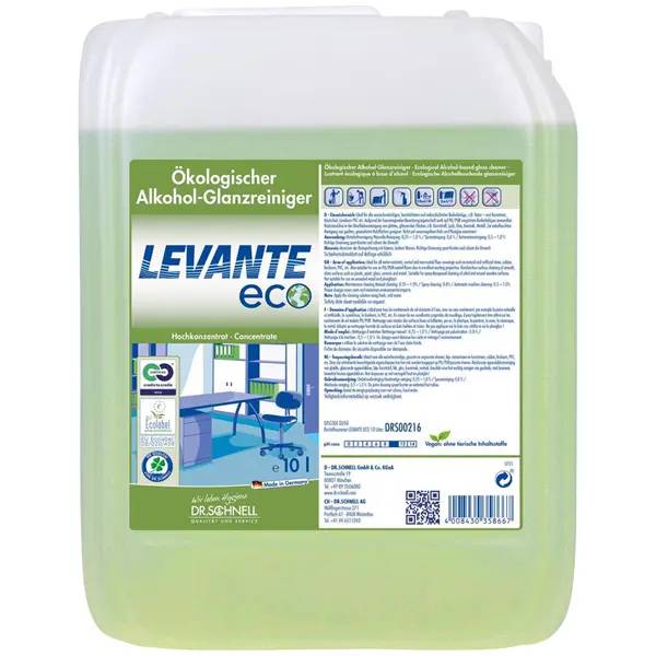 Ein Bild von Dr. Schnell LEVANTE Eco Alkohol-Glanzreiniger - 10 Liter