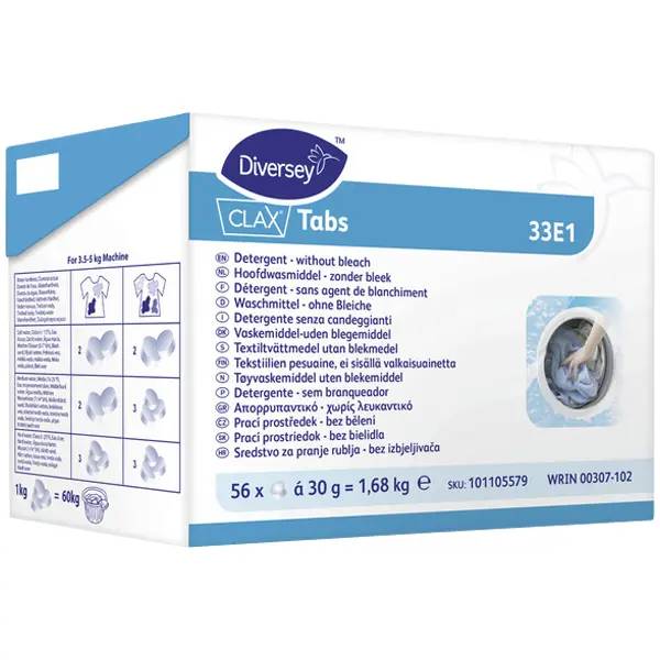 Diversey Clax Tabs 33E1 Waschmitteltabs - 56 Tabs