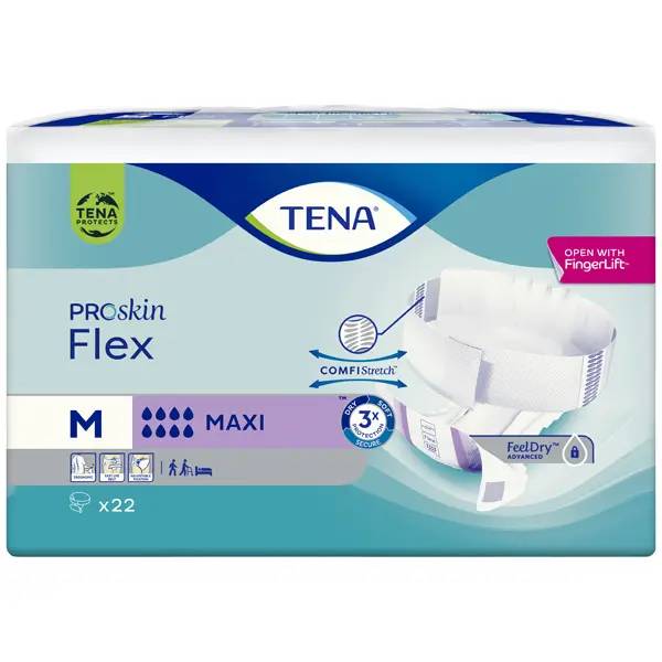 Ein Bild von Tena PROskin Flex Maxi - M