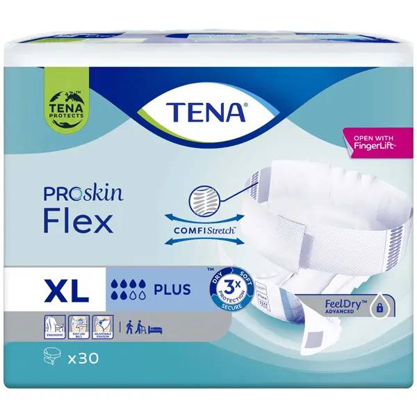 Ein Bild von Tena PROskin Flex Plus - XL