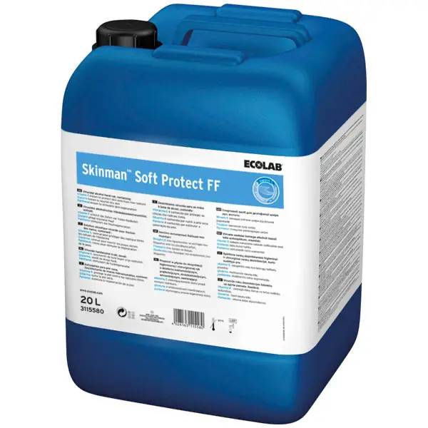 Ein Bild von Ecolab Skinman Soft Protect FF Händedesinfektion - 20 Liter