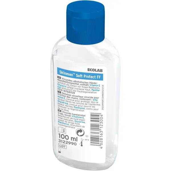 Ein Bild von Ecolab Skinman Soft Protect FF Händedesinfektion - 100 ml