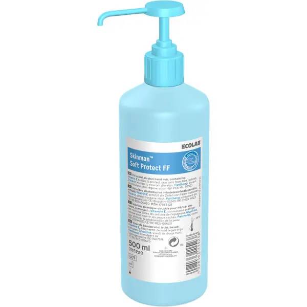 Ecolab Skinman Soft Protect FF Händedesinfektion (Pumpflasche) - 500 ml