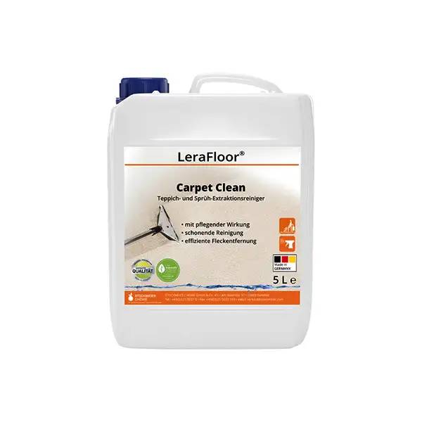 Ein Bild von LeraFloor Carpet Clean Teppich- & Sprüh-Extraktionsreiniger - 5 Liter